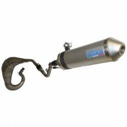 BETA 50 RR POT LEOVINCE X-FIGHT TITANE PASSAGE HAUT DROITE