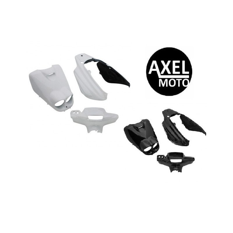 KIT CARROSSERIE MBK 50 BOOSTER NG ROCKET YAMAHA 50 BWS ANCIEN MODELE 5 PCS