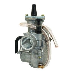 P2R CARBURATEUR TYPE PWK 26 SILVER A BOISSEAU PLAT AVEC POWER JET